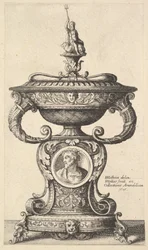 Tvåhanterade bägare, 1646.