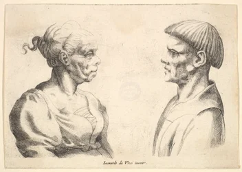 Två huvuden, 1625-77.