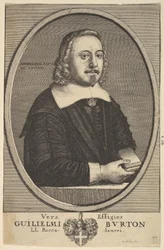 Vera Effigies Guilielmi Burton L.L. Baccalaureate, 1657-58.