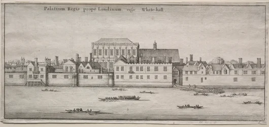 Utsikt över London: Whitehall från floden
