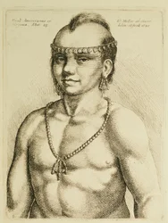 Virginian Indian från "Hollar