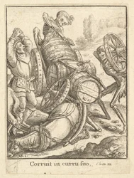 Waggoner, från Dödsdansen, 1651.