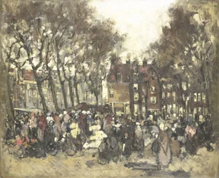 Noordermarkt i Amsterdam