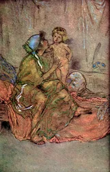 "Mor och barn", 1925.