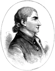 John Jay, amerikansk statsman, från ett tryck publicerat 1783, c1880.