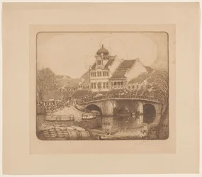 Kontorsbyggnaden för företaget Sluyters & Co. Kali Besar Batavia (originaltitel)