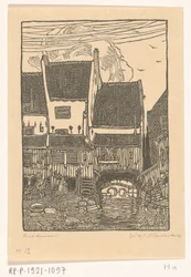 Hus på hamnen i Enkhuizen Gamla hus, Enkhuizen (originaltitel)