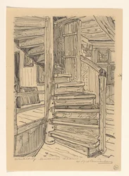 Spiraltrappa i Westfries Museum i Hoorn