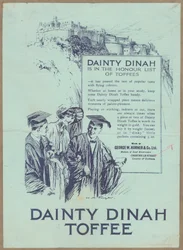 Dainty Dinah Toffee, ca 1920