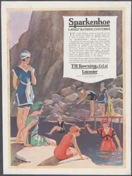 Sparkenhoe baddräkt, c.1920-tal