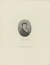 Porträtt av violinisten och kompositören Giovanni Battista Polledro 1781-1853, ca. 1810.