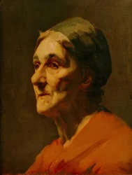 Gammal kvinna