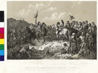 Episod från slaget vid bergen Harsany den 12 augusti 1687
