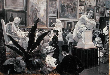 På den internationella konstutställningen i Wien 1882