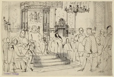 Christian IV vid hovet