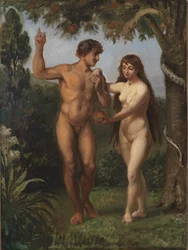 Eva frestar Adam