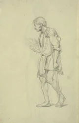 Förlamande. Figurstudier