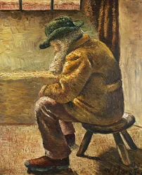 Sittande figur; Sittande figur, 1909
