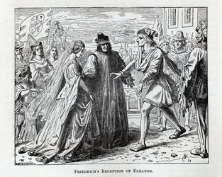 Friedrichs mottagning av Eleanor, 1882