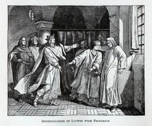 Ludwigs försoning med Friedrich, 1882