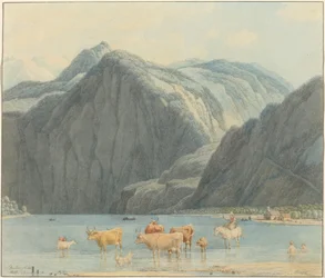 Königsee med St. Bartholomëes klippor