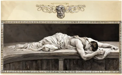 Och i sin Marriage Robe the Heavy Body Wound