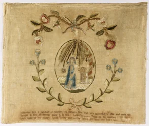Broderad bild