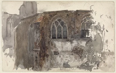Ruin av en kyrka