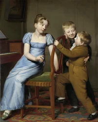 Pianoträningen avbröts, 1813