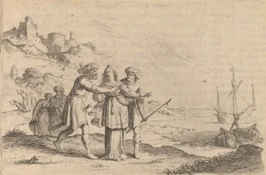 Bortförandet av Europa, 1634.