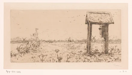 Betesmarker på Kaag, med brevlåda Letterbox, Kaag (originaltitel)