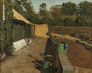 Köksträdgård vid Ewijkshoeve, 1895