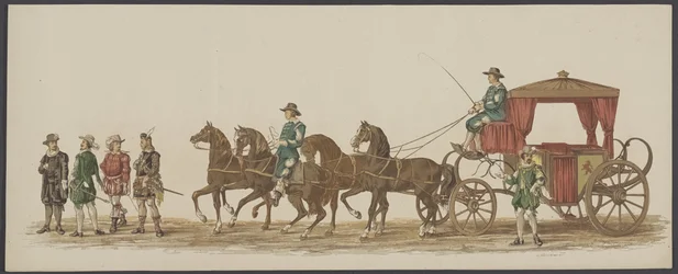Delfts parad 1862, fjärde och femte gruppen Fjärde Lustrum av Royal Academy i Delft - Ao. 1862 - Costumed Optogt (serietitel på objekt)