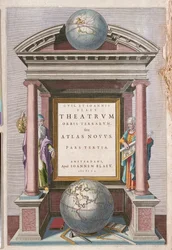 i "Theatrum Orbis Terrarum, sive Atlas Novus" av Willem Blaeu, Amsterdam