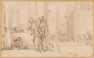 Petrus och Johannes vid tempelporten
