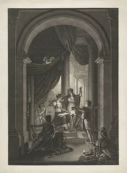 Allegori över frimureriet, ca. 1810-1840