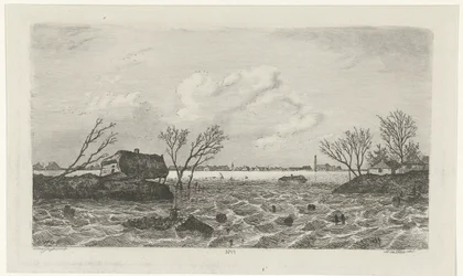 Vallbrott vid Dreumel, 1855