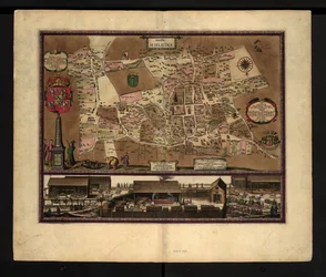 Bild av Wieliczka saltgruva av Wilhelm Hondius, Polen