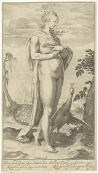 Juno med påfågel; Iuno (titel på objektet); Paris dom (serietitel)