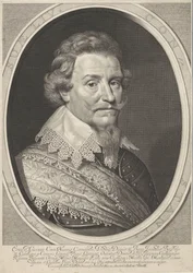 Porträtt av Ernst Casimir, greve av Nassau-Dietz