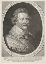 Porträtt av Ernst Casimir, greve av Nassau-Dietz