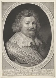 Porträtt av Gaspard de Coligny