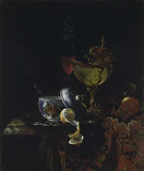 Stilleben med Nautilus Cup
