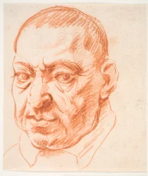 Mans huvud