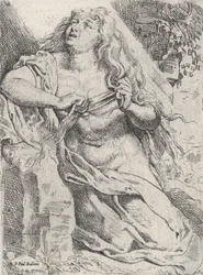 Maria Magdalena i vildmarken, ca. 1613-14.