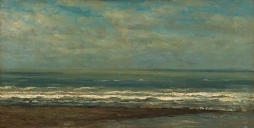 Havslandskap nära Heijst, ca 1868 (olja på duk)
