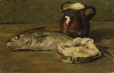 Stilleben med torsk