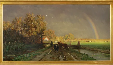 Regnbågen, ca 1874-75 (målning på duk)