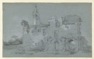 Ruinerna av klostret Rijnsburg