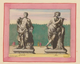 Statyer av Galatea och Acis